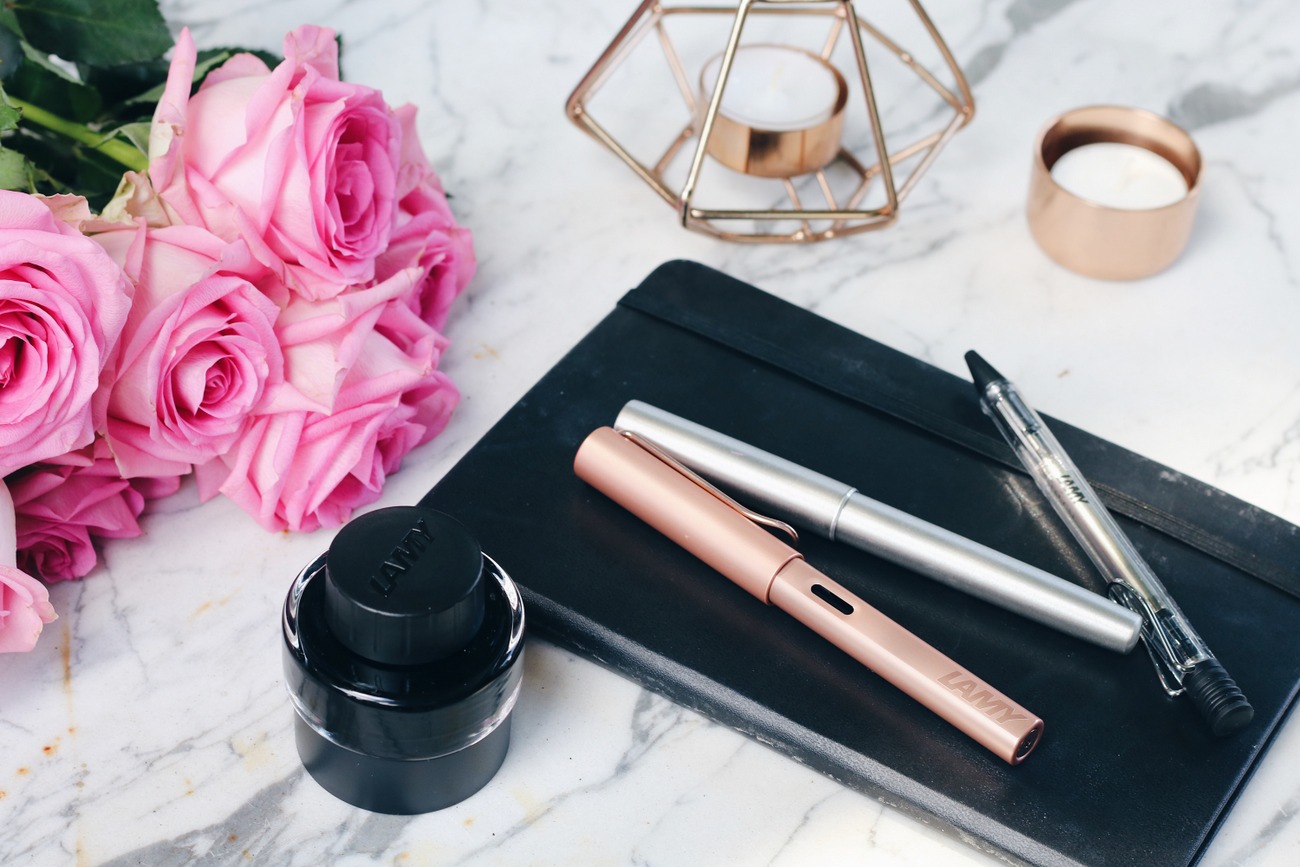 Mrs. Brightside Lamy Kooperation Handschrift Handwriting Füller Stifte Notizen Lifestyle Post Blogger