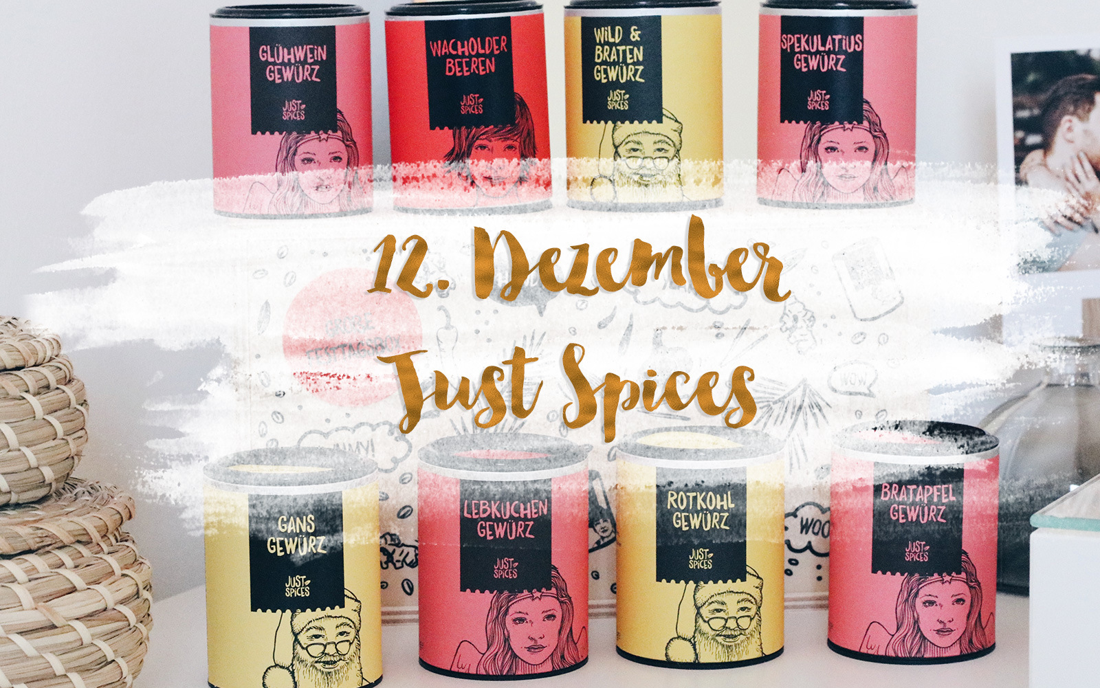 Mrs. Brightside Blogger-Adventskalender Blogger Blog Hamburg Adventskalender Gewinnspiel Just Spices Food Gewürze Paket 3