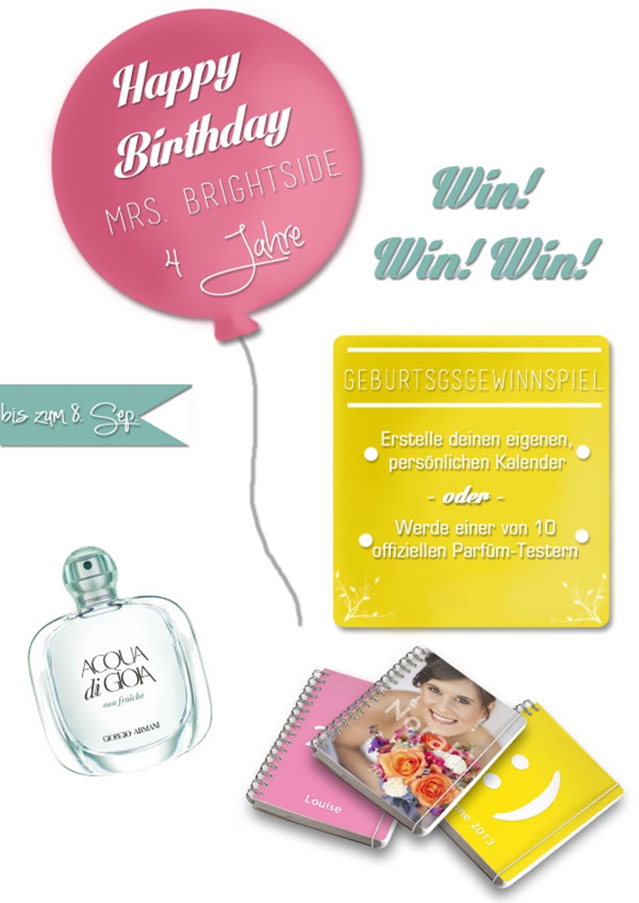 Gewinnspiel: Happy Birthday Mrs. Brightside