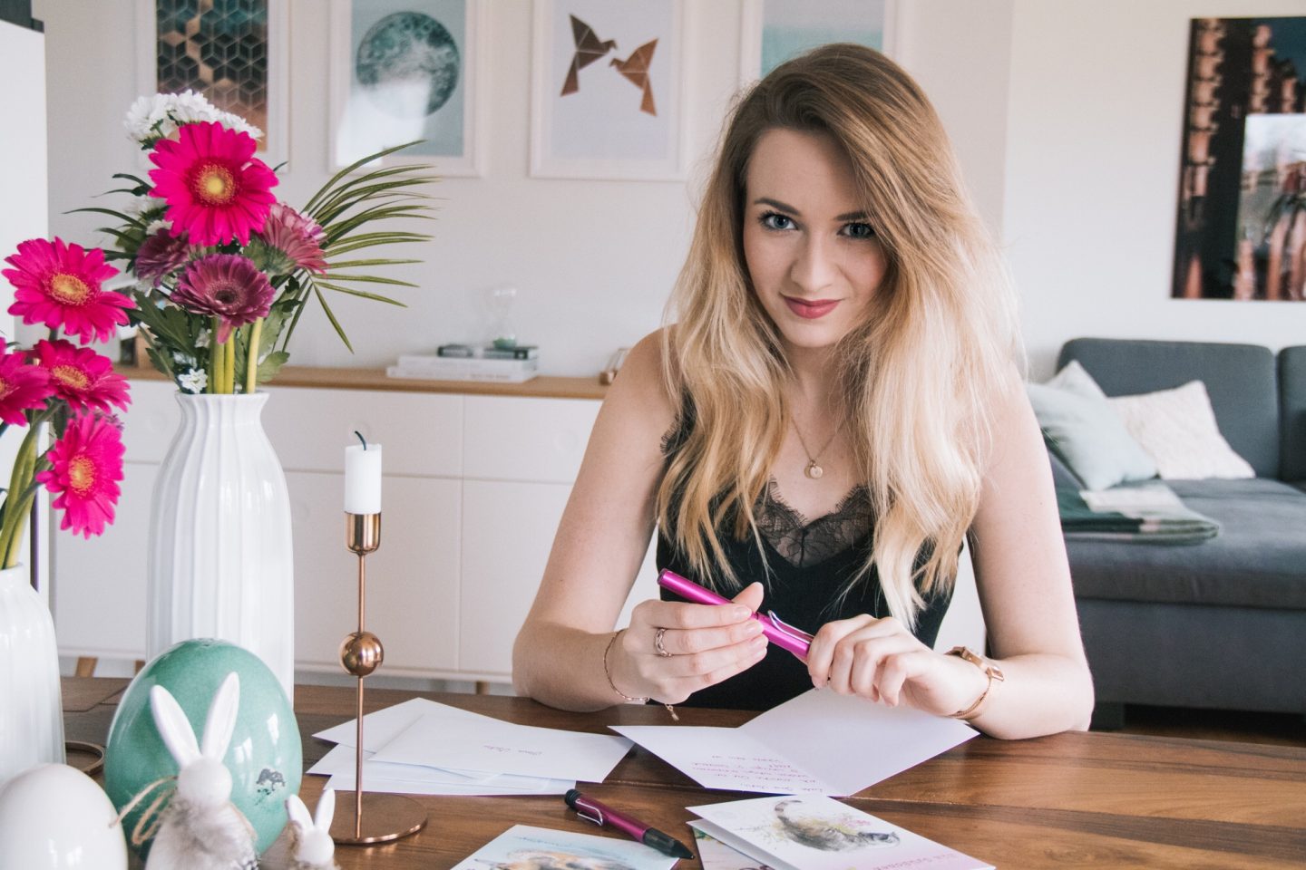 Kindheitserinnerungen & Pinke Ostergrüße per Post – mit dem Lamy AL-Star