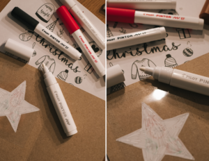 Danilo Brightside Weihnachtskarten – 10 Karten Mit 2 Designs Inkl. Umschlägen | FSC-zertifiziert & Klimaneutral | Super Sparkly Christmas & Santa’s Awesome List