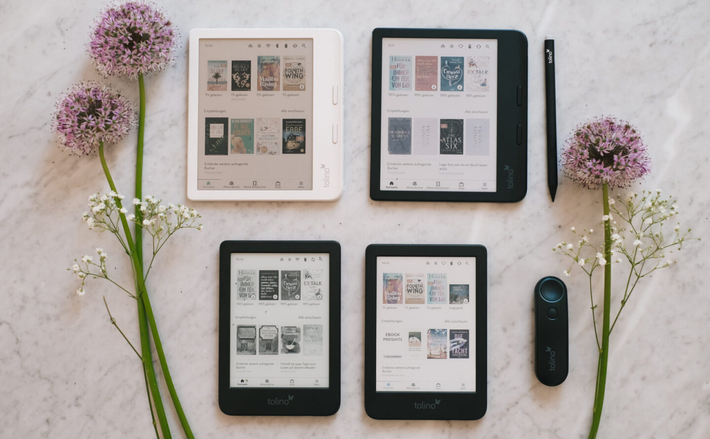 Welcher tolino eReader passt zu mir? 4 Modelle im Vergleich